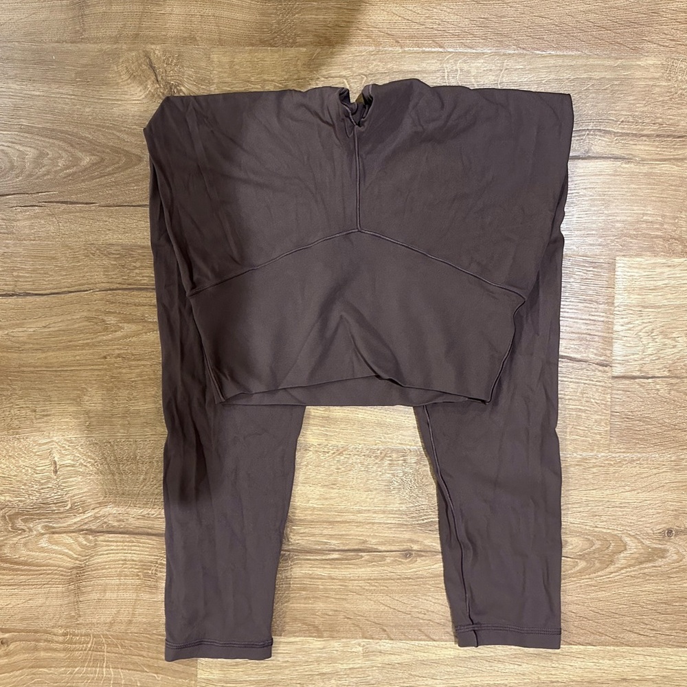 aerie Brown High-Waist Leggings